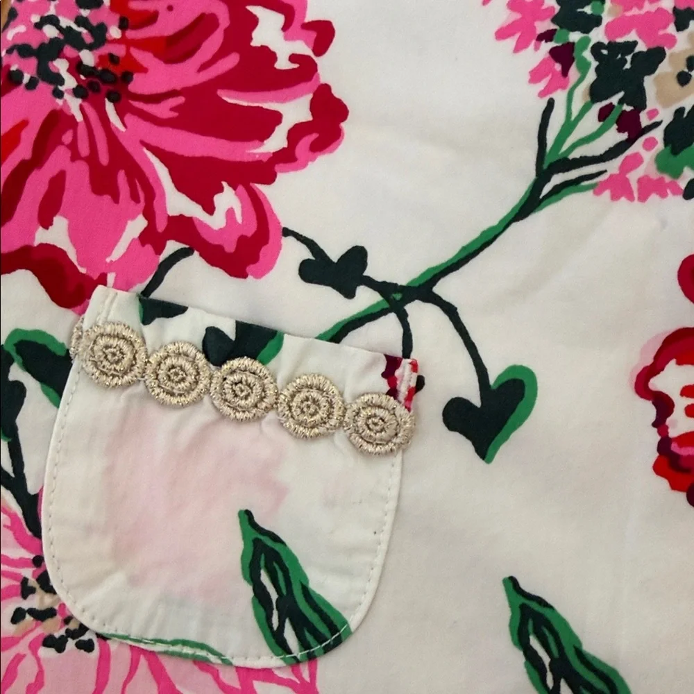 Lilly Pulitzer Vibrant Floral Diaper Cover Set